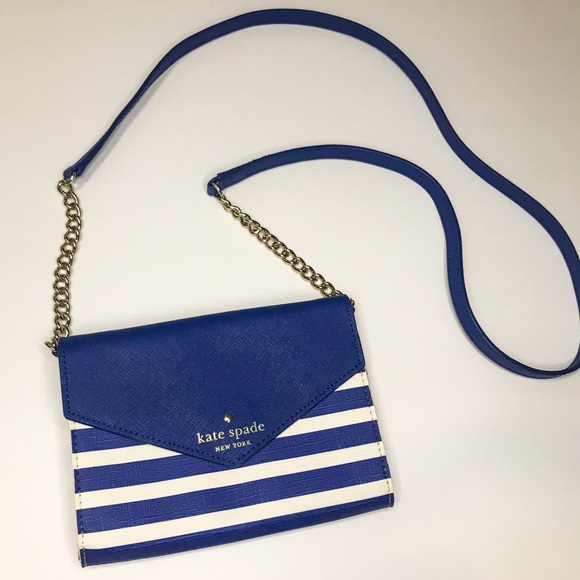 kate spade Handbags - SOLD NWOT kate spade Striped Envelope Purse